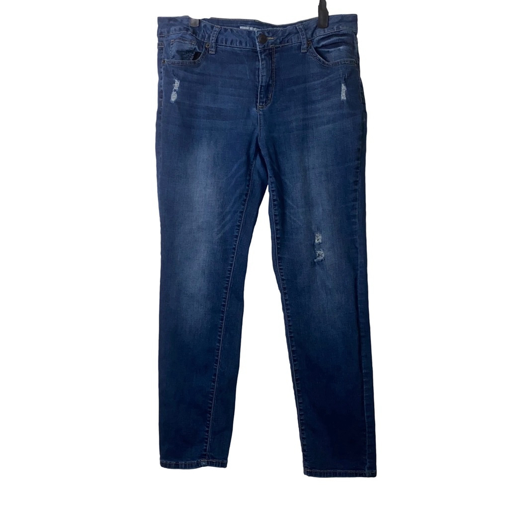 Women's Est. 1946 Distressed Blue Jeans Size 12